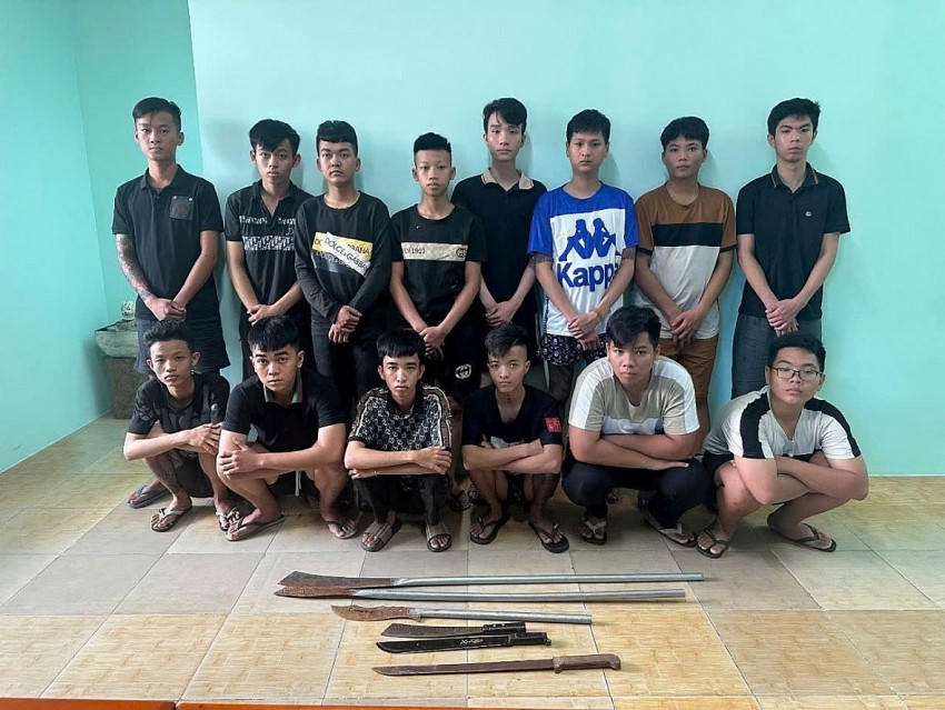 14 nghi can trong vụ gây rối trật tự công cộng tại TP. Biên Hoà.