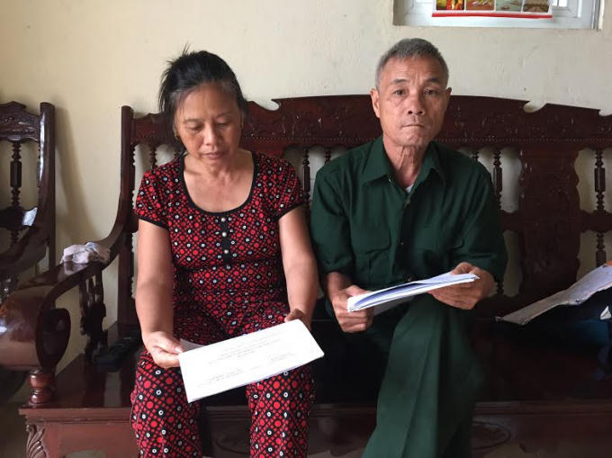 Bà Nguyễn Thị Hà, ông Nguyễn Phi Long cho biết sẽ tiếp tục kêu cứu sau bản án phúc thẩm.