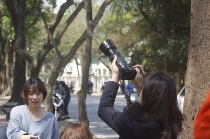 Với vẻ đẹp tinh khôi, thuần khiết, rất nhiều bạn trẻ đã cằm chiếc máy ảnh ghi lại những hoảnh khắc đẹp đẽ nhất.