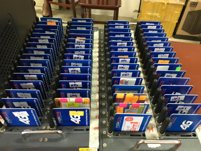 Để vận hành đường dây của mình, ông trùm cần có số lượng sim thẻ khá lớn, đây cũng là lý do để Đỗ Đức Anh tham gia vào đường dây sau với mức lương lên đến 300 triệu/tháng.