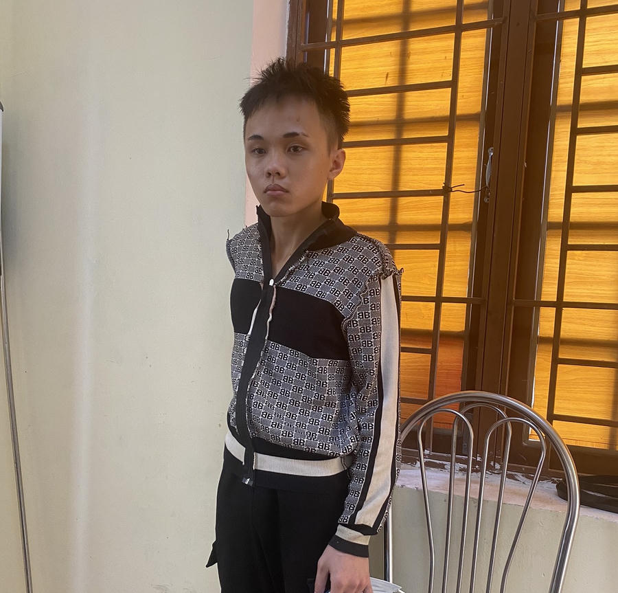 Đối tượng trộm cắp tài sản Nguyễn Thành Vinh.