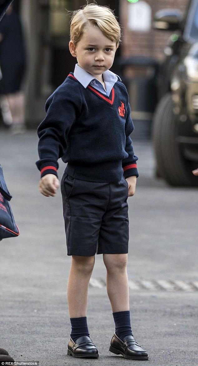 Hoàng tử bé George của nước Anh. (Ảnh: Shutterstock)