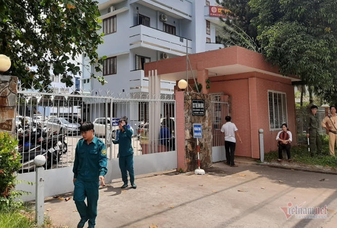 Cục thuế tỉnh Bình Dương nơi xảy ra vụ nổ