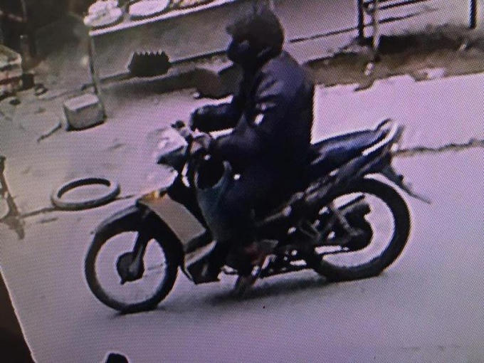 Chân dung Nguyễn Trọng Tình được trích xuất từ camera của nhà dân quanh khu vực xảy ra vụ án, nhờ đó Công an đã lần ra bị can này