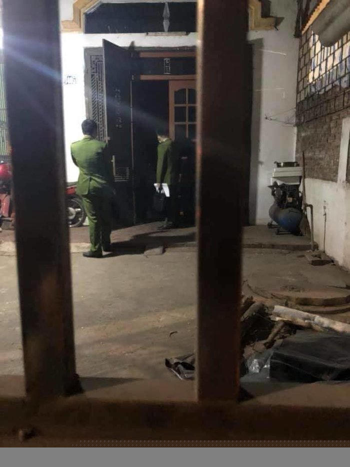 Hiện trường vụ việc trên.