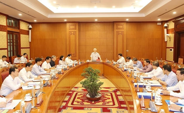 Toàn cảnh cuộc họp của Thường trực Ban Chỉ đạo Trung ương về phòng chống tham nhũng, tiêu cực