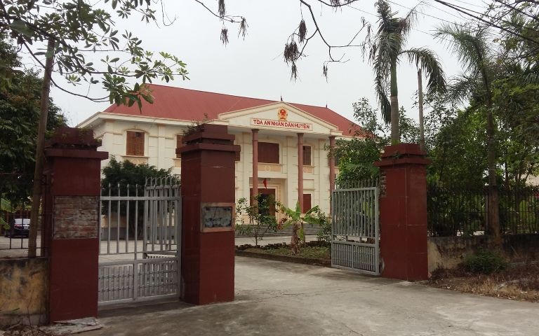 Trụ sở TAND huyện Ân Thi, tỉnh Hưng Yên