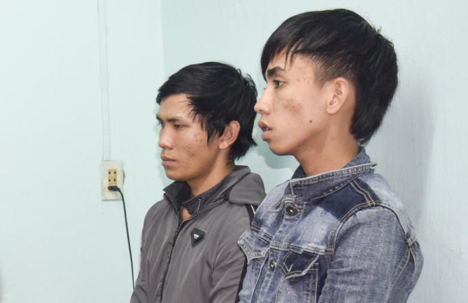 2 tên cướp đã bị bắt giữ.