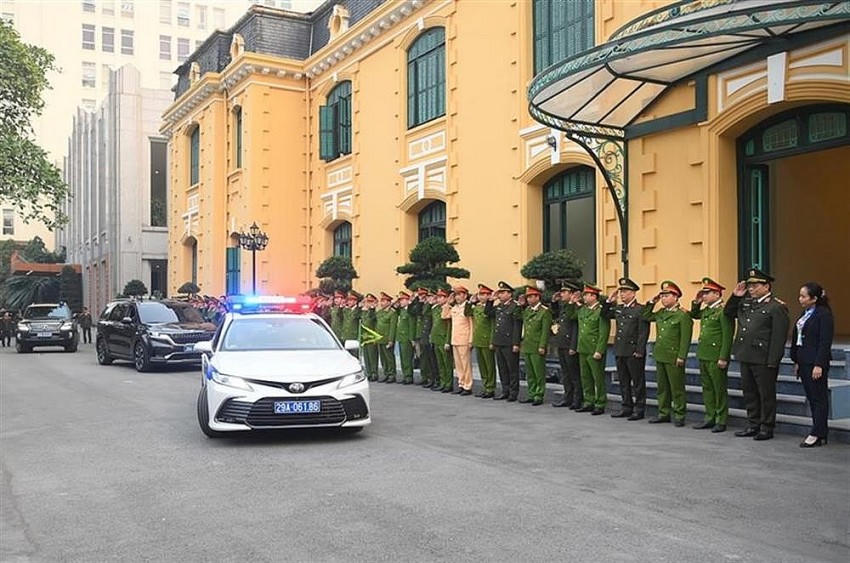 Công an các đơn vị, địa phương đồng loạt ra quân tấn công, trấn áp tội phạm, bảo đảm ANTT.