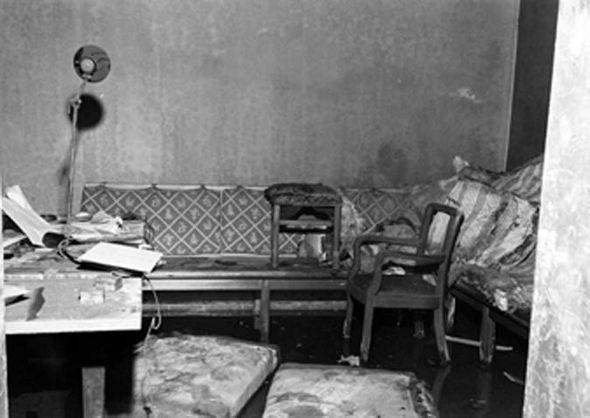 Bên trong ngôi nhà nơi Hitler trú ẩn (Ảnh: Getty)