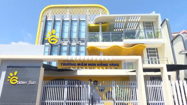 Trường mầm non tư thục Nắng Vàng nơi cô Thảo giảng dạy