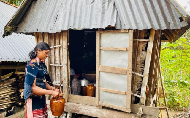 Cúng kho lúa đầu năm, nét đẹp văn hóa của người Bahnar