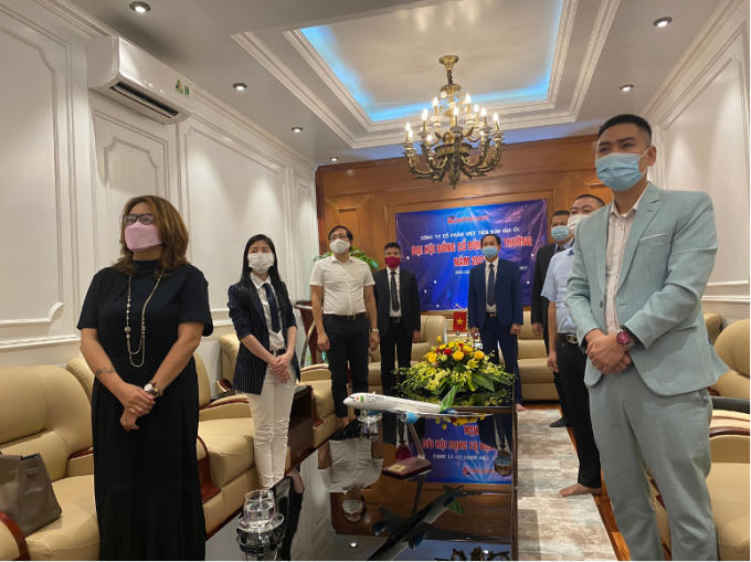 Các đại biểu tham dự tại điểm cầu Hà Nội.