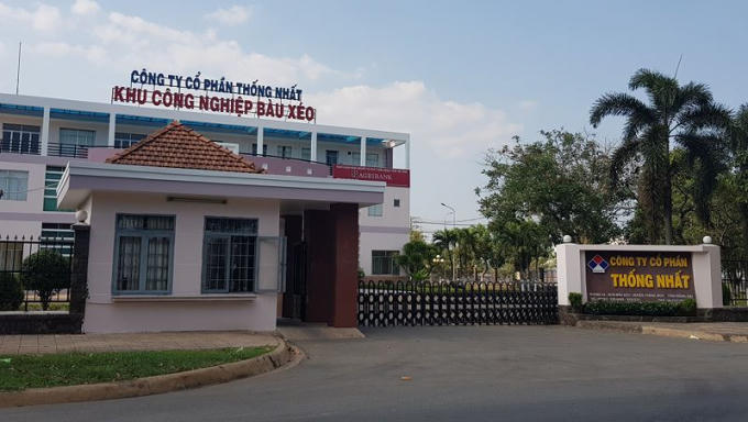 Trụ sở Cty Thống Nhất-chủ đầu tư Khu công nghiệp Bàu Xéo.