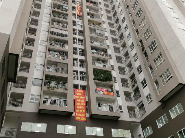 Phát biểu đề xuất phạt người căng băng rôn phản đối chủ đầu tư gây bức xúc lớn với số đông người dân ở các chung cư hiện nay.