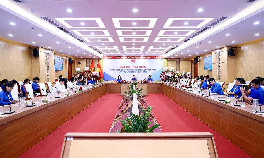 Đoàn Thanh niên BHXH Việt Nam long trọng tổ chức Đại hội đại biểu lần thứ I, nhiệm kỳ 2025-2030.