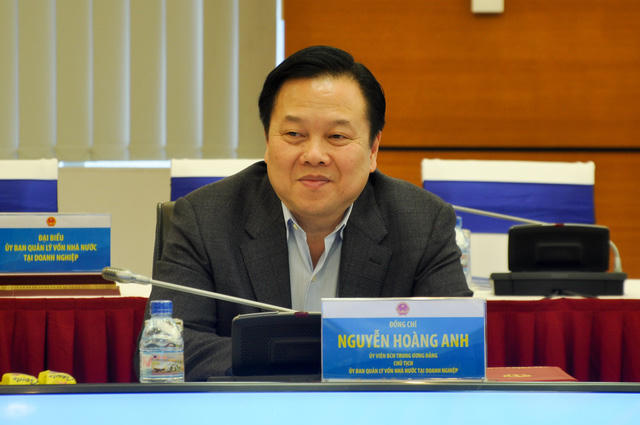 Ông Nguyễn Hoàng Anh - Chủ tịch Ủy ban Quản lý vốn nhà nước tại doanh nghiệp