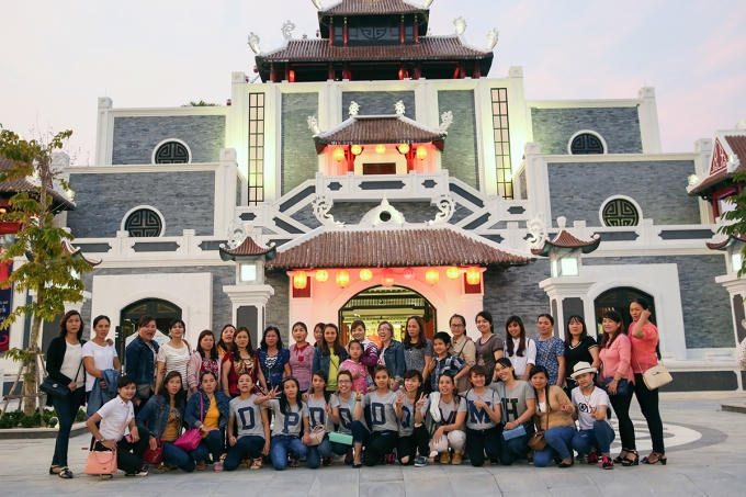 Những phút “check-in” rộn ràng tại Asia Park