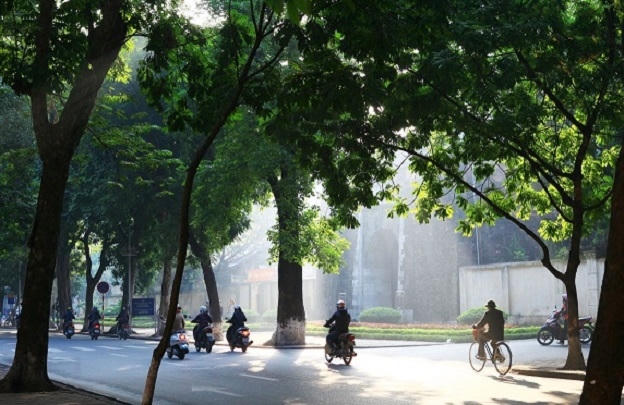 Ngày 27/3, các tỉnh Bắc Bộ thời tiết đẹp thích hợp cho người dân đi chơi cuối tuần. (Ảnh: Inetrent)