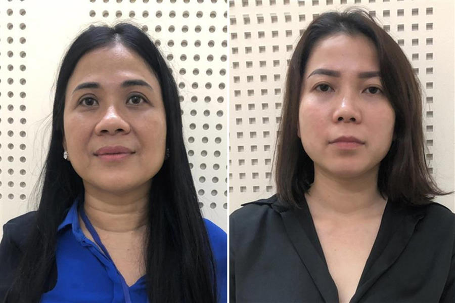 Tháng 12/2023,Cơ quan An ninh điều tra Bộ Công an (A09) vừa khởi tố, bắt tạm giam ông Lê Đức Thọ do liên quan vụ án xảy ra tại Công ty Xuyên Việt Oil. Trước đó A09 đã khởi tố vụ án, khởi tố bị can đối với 2 nữ Giám đốc, Phó Giám đốc Công ty này.Bị can Mai Thị Hồng Hạnh (trái) và bị can Nguyễn Thị Như Phương (phải). Ảnh Cổng TTĐT Bộ Công an