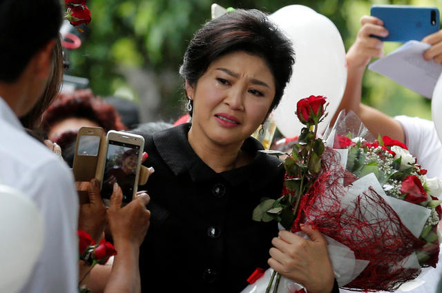 Cựu Thủ tướng Thái Lan Yingluck.