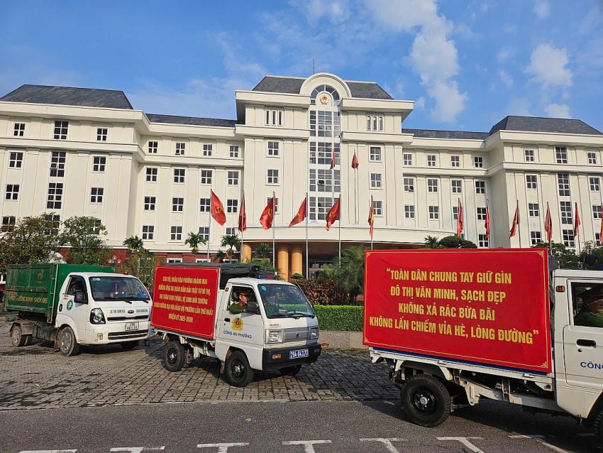 Công an Phường Hoàng Mai tăng cường công tác đảm bảo An ninh trật tự - Trật tự an toàn xã hội trên địa bàn.