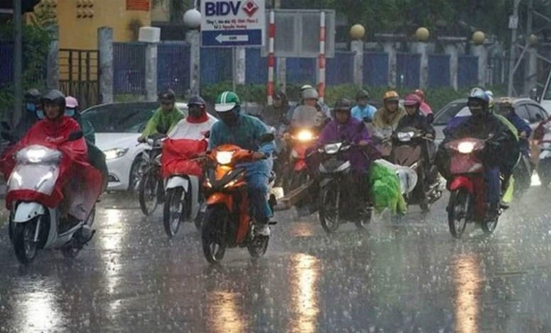 Chiều tối nay, Hà Nội có thể đón mưa dông.