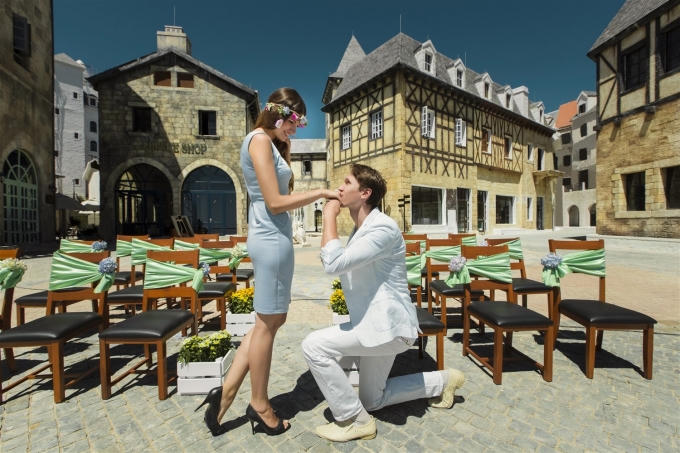 Hưởng tuần trăng mật tại Bà Nà Hills.