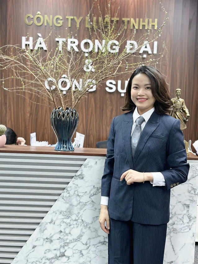 Luật sư Đinh Hiền (Công ty Luật TNHH Hà Trọng Đại & Cộng sự ).