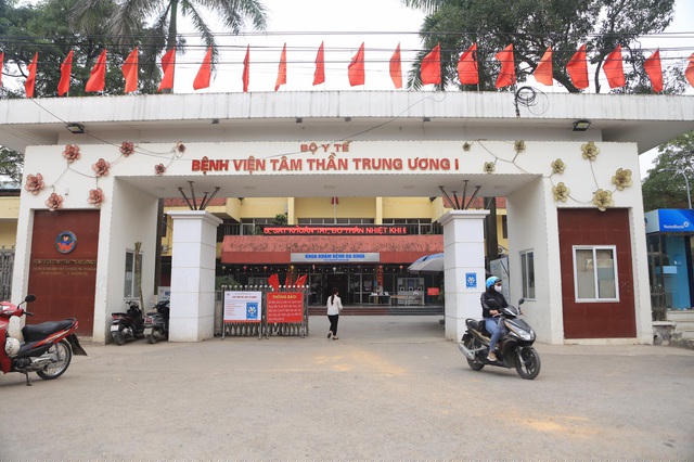 Bệnh viện Tâm thần Trung ương I - nơi xảy ra vụ án ma túy gây chấn động dư luận (Ảnh: Nguyễn Trường).