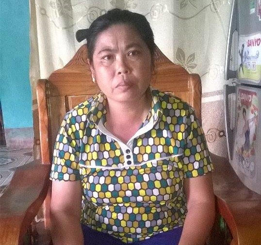 Chị Trần Thị Thảo chia sẻ về những mong ước của mình.