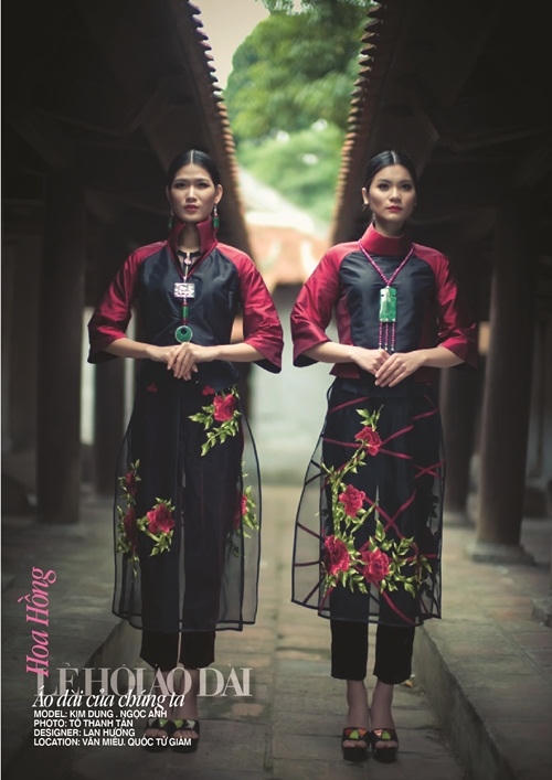 Hoa hồng thể hiện sự thân thiện, nồng nàn sẽ được phu nhân đại sứ Haiti Jovana Benoit truyền tải qua thiết kế của NTK Lan Hương.