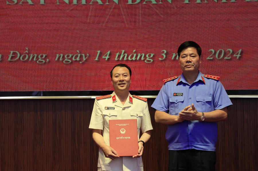 Phó Viện trưởng Nguyễn Thành Minh được bổ nhiệm giữ chức Viện trưởng Viện KSND tỉnh Lâm Đồng.