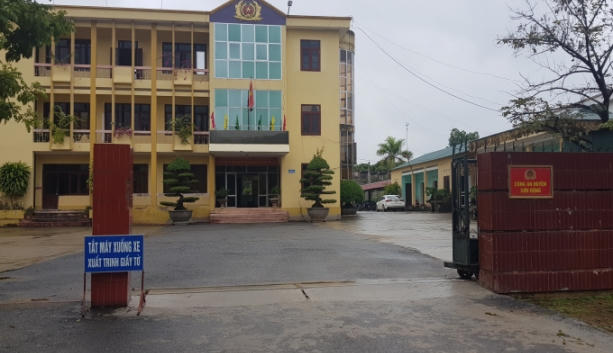 Trụ sở công an huyện Sơn Động