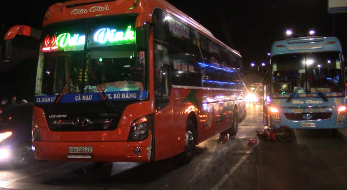 Hiện trường vụ tai nạn (Ảnh: Hà Bắc)