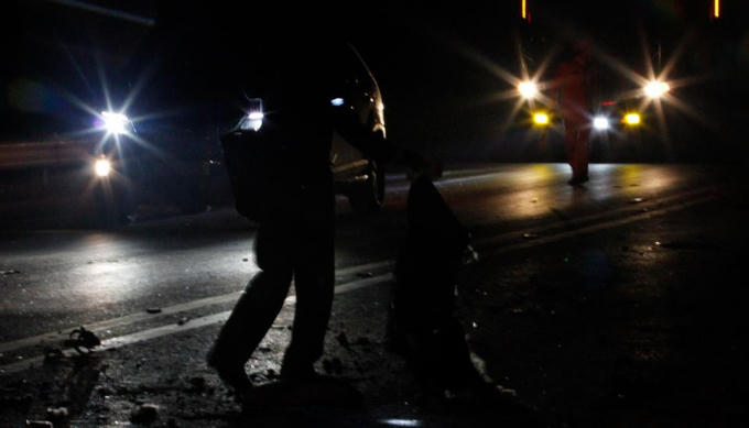 Hiện trường vụ nổ xe giường nằm vung v&atilde;i đồ của h&agrave;nh kh&aacute;ch