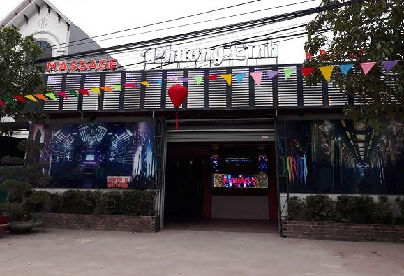 Quán karaoke Phương Linh có địa chỉ tại thôn 1, xã Cộng Hòa, huyện Quốc Oai xây dựng trái phép trên đất nông nghiệp.