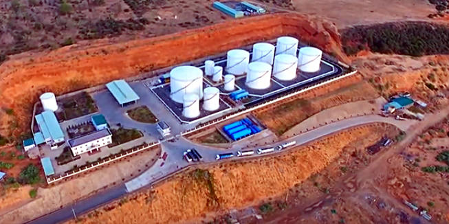 Tổng kho xăng dầu Dương Đông Hòa Phú