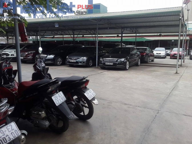 Một trong số những hình ảnh về hiện trạng bãi xe này.