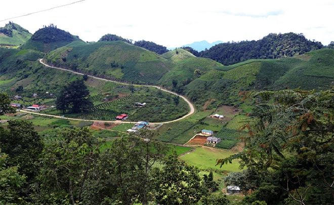 Bàn Tà Dê nhìn từ trên cao.