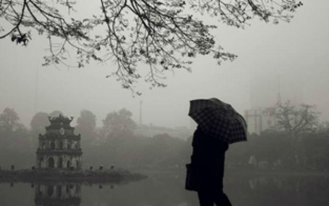 Ngày 23/3, Bắc Bộ đón đợt không khí lạnh mới, gây mưa vài nơi. (Nguồn: ineternt)