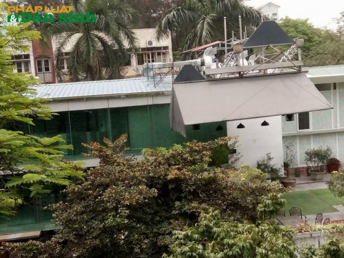 Tổng quan công trình nhìn từ trên cao.