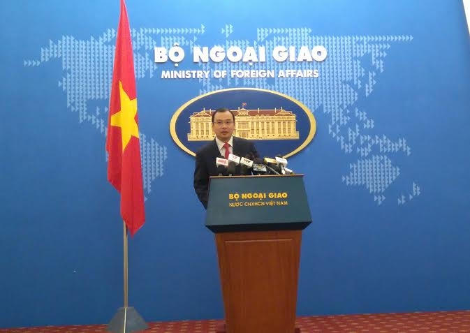 l Người phát ngôn Bộ Ngoại giao Việt Nam Lê Hải Bình.