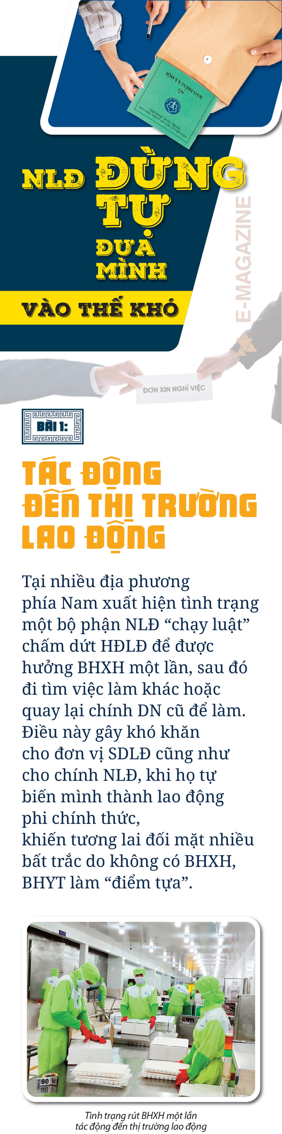Người lao động đừng tự đưa mình vào thế khó
