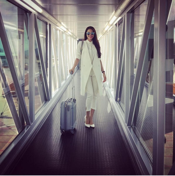 Trước khi đăng quang HHHVVN, Phạm Hương từng là người mẫu sở hữu vóc dáng hoàn hảo. Ảnh:internet.