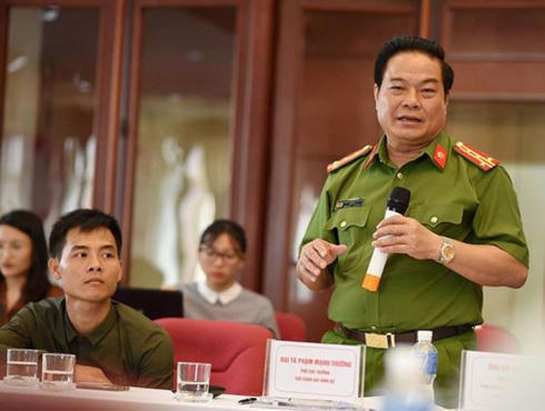 Đại tá Phạm Mạnh Thường, Phó cục trưởng Cục Hình sự, Bộ Công an - Ảnh: Tiền phong