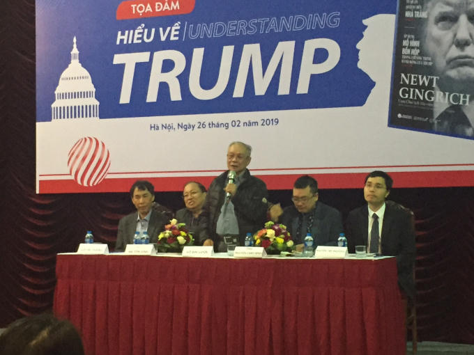 PGS.TS Võ Đại Lược phát biểu trong buổi tọa đàm