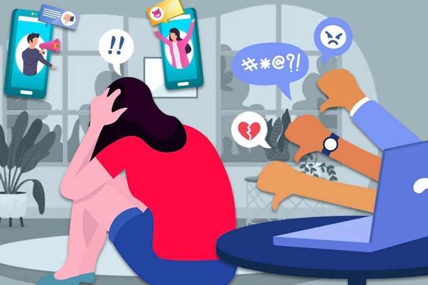 Bảo vệ bản thân trước 'gạch đá' dư luận. (Ảnh minh họa)