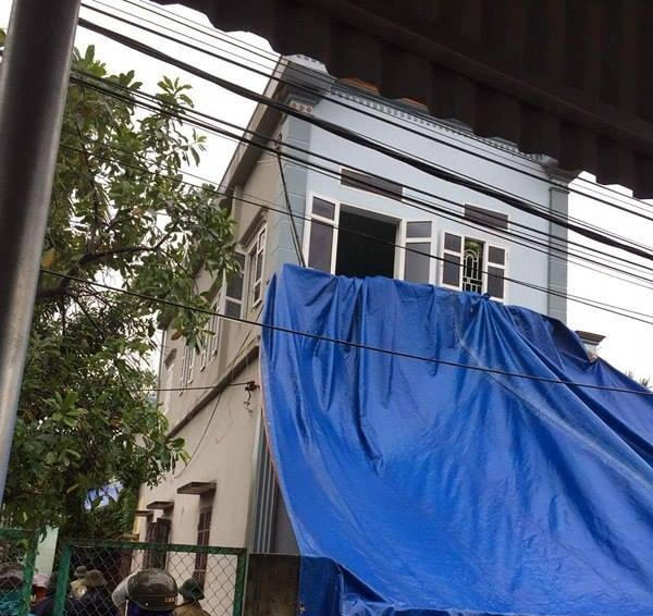 Căn nhà nơi xảy ra vụ án mạng thương tâm.