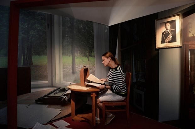 Bà Vera Serova, cháu gái Ivan Serov, người tìm thấy cuốn nhật ký.